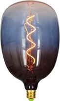 LED lemputės, didelė senovinė lemputė, 4 W, reguliuojamo apšvietimo spiralinė gija, milžiniška Edisono lemputė, 220-240 V, E27, speciali dekoratyvinė lemputė, gradientinė mėlyna