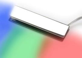 LED RGB stiklo kraštų apšvietimas, lentynų ir vitrinų apšvietimas, tvirtinimas