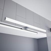LED veidrodžio šviesa 600 mm Paviršinio montavimo šviesa 230 V Vonios kambario šviesa Chromuotas pasirinkimas 600 mm Neutrali balta spalva