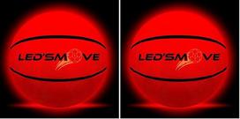 LED'S Move LED šviečiantis krepšinio kamuolys lauke 7 dydžio, šviečiantys žaidimai tamsoje, šviesos kamuolys viduje ir lauke 7 dydžio, įkraunamas per USB