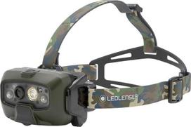 Ledlenser HF8R Core Headlamp LED įkraunamas Camo LED galvos žibintuvėlis 1600 liumenų nuotykių žibintai su raudona šviesa Lauko žibintas galvos žibintas Vandeniui atsparus galvos žibintuvėlis IP68