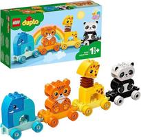 LEGO 10955 Duplo "Mano pirmasis gyvūnų traukinys su žaisliniais gyvūnais, geležinkelis, lavinamasis žaislas mažyliams nuo 18 mėnesių, mano pirmieji konstruktoriai