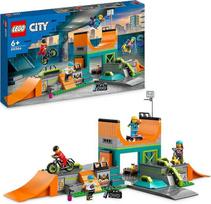 LEGO 60364 "City Skater Park", žaislas vaikams nuo 6 metų, su BMX ratukais, riedlente, paspirtuku, riedučiais ir 4 mini figūrėlėmis, skirtomis triukams atlikti, 2023 m. rinkinys