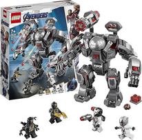 LEGO 76124 Marvel Avengers War Machine Buster veiksmo figūrėlė, Ant-Man mini figūrėlė, superherojų žaidimų rinkinys