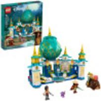 LEGO Disney "Raya ir širdies rūmai" 43181 išradingas žaislų konstruktorius; unikali "Disney" dovana vaikams, mėgstantiems rūmus ir nuotykius su "Disney" personažais, naujas 2021 (610 detalių)