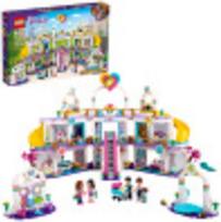 LEGO Friends Heartlake City Shopping Mall 41450 konstravimo rinkinys; komplekte yra draugų mini lėlytės, skatinančios vaizduotę; nešiojamieji elementai paverčia šį žaislą puikiu draugystės žaislu, 1 032 detalės