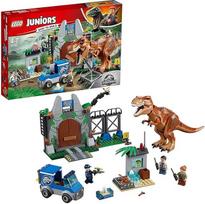 LEGO Juniors Tyrannosaurus Rex Break Out 10758 konstrukcinis žaislas