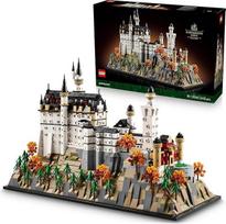 LEGO Neuschwanstein Castle 21063 - Neuschwanstein pilis LEGO architektūros rinkinys, įskaitant spausdintas plyteles, 2025 m. rugpjūtis