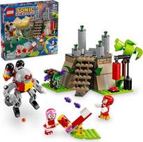 Lego Sonic 76998 Ežiukas: Knuckles and The Master Emerald Shrine" kolekcinis vaizdo žaidimų žaislų rinkinys, su 2 Sonic figūrėlėmis, žaidimų dovana berniukams ir mergaitėms nuo 8 metų, 76998