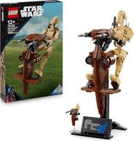 LEGO Star Wars 75428 Battle Droid with STAP Building Toy - žaislinė ir parodomoji figūrėlė su greitintuvu - kolekcinė dovana berniukams nuo 12 metų, paaugliams ir "Tamsos grėsmės" gerbėjams