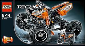 LEGO Technic 9392: Keturratis motociklas