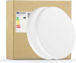 Lubų šviestuvas LED lubų šviestuvas apvalus mažas skersmuo 27 cm - 5 W 4000 K 1050 LM IP44 Vandeniui atsparus modernus LED vonios kambario šviestuvas, skirtas vonios kambariui, virtuvei, balkonui, rūsiui, prieškambariui (yra A energinio efektyvumo klasės