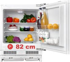 magictec 82 cm šaldytuvas be šaldiklio 60 cm pločio įmontuojamas šaldytuvas, 110 l, efektyvus energijos vartojimas, mažai šerkšno, tylus, keičiami durų vyriai