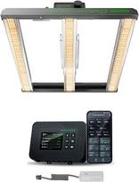 MARS HYDRO LED augalų lempa FC-E1500 LED auginimo lempa 150 W viso spektro auginimo šviesa ir "iControl" auginimo dėžutės komplektas, išmanusis auginimo valdiklis