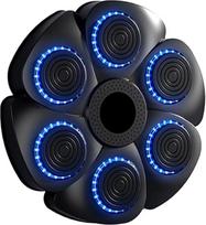 Muzikinis bokso aparatas su vėsiais žibintais, "Bluetooth" ryšiu, USB įkrovimu, sieninis bokso aparatas su bokso pagalvėlėmis saugiam mokymui, idealiai tinka suaugusiesiems ir vaikams