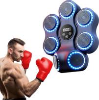 Muzikinis bokso aparatas suaugusiesiems / vaikams, elektroninis "Bluetooth" bokso aparatas su muzika, muzikinis bokso aparatas su bokso pirštinėmis, 11 reguliuojamų greičių ir skaičiavimo režimas
