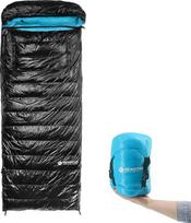 NewDoar Ultralight Camping Sleeping Bag 800FP White Duck Down Ultra Compact Sleeping Bag 200 x 86 cm Pavasaris Vasara Lauko Ruduo Nešiojamas Vandeniui atsparus kuprinės, žygiai palapinė