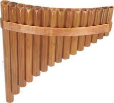 Pan Pipe, 15 švilpukų, Pan Pipe, instrumentas, G raktas, skirtas pradedantiesiems, mokymuisi, mokymui, su vartotojo vadovu, dėklu, kandikliu ir ilgais švilpukais, tradicinė kinų kalba