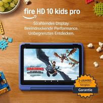 Planšetinis kompiuteris "Amazon Fire HD 10 Kids Pro" (naujausios kartos) | 6-12 metų amžiaus, 10 colių puikus ekranas, ilgas baterijos veikimo laikas, tėvų kontrolė, plonas dėklas, išleistas 2023 m., 32GB, Nebula