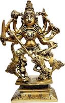 Purpledip žalvario stabas Durga (Kali, Parvati arba Adishakti): reta kolekcinė statulėlė (12066)