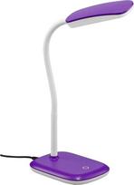 Reality Leuchten Boa R52431193 LED stalinis akrilinis akrilinis violetinės spalvos šviestuvas su 3,5 W LED 25 x 11 x 36 cm