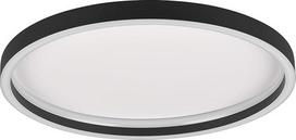 Reality Leuchten Rotonda R64502132 LED lubų šviestuvas Metalinis matinis juodas plastikas Į komplektą įeina 20 W LED
