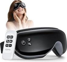 RENPHO Eyeris 1 - Augenmassagegerät mit Wärme für Migräne, Augenmaske mit Vibration, Fernbedienung und Bluetooth Musik, Reduzierung der Augenbelastung, Trockene Augen, Geschenke für Frau & Man