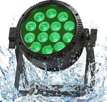 RGBW 200 W LED Par prožektorius IP65, vandeniui atsparus 14 LED scenos apšvietimas su stroboskopu, diskotekų šviesa, vakarėlių šviesa, lauko apšvietimas renginiams, lietingoms dienoms, šou, DJ vakarėliams, scenoms, festivalių pasirodymams