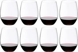 RIEDEL 5414/80 - The O Wine Tumbler, Cabernet Kauf 8 numeris 6 colių 8 raudonojo vyno taurės