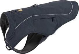 RUFFWEAR "Overcoat Fuse 2-in-1" kombinuota striukė šunims su vilnos pamušalu, bazalto pilka, XXS