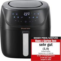 Russell Hobbs SatisFry 27160-56 Karšto oro keptuvė L 4L Rapid AirFryer [labai mažas korpusas/7 kepimo funkcijos/10 programų] Galima plauti indaplovėje, maks. 220°C, keptuvė be aliejaus, kepimas ant grotelių, kepimas, skrudinimas ir kt.