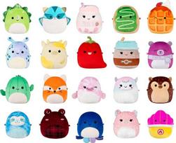 Squishmallows Original Micromallows pliušiniai saldainiai, 20 vnt.