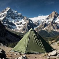 Stovyklavimo karšta palapinė su malkine krosnele Jack Žiemos Teepee palapinė 4 sezonų kuprinės palapinė išgyvenimui Medžioklė Karinė žvejyba