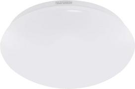 TELEFUNKEN - LED lubinis šviestuvas su judesio jutikliu, lubinis šviestuvas su dienos šviesos jutikliu, neutralios baltos spalvos šviesa, IP44, 15 W, 1 500 liumenų, baltas, 28 cm, 602006TF