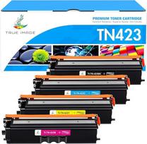 TN423 MFC-L8690CDW Toneris suderinamas su Brother TN-423 TN421 TN423BK TN 423 HL-L8260CDW DCP-L8410CDW HL-L8360CDW MFC-L8900CDW 8690CDW 8260CDW 8690 890CDW 0 CDW (juoda, žydra, geltona, purpurinė, 4 vnt.)