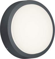 Trio Leuchten 227260142 Breg A+ LED lauko sieninis šviestuvas aliuminis 8,5 W integruotas antracito spalvos 20 x 20 x 5,5 cm