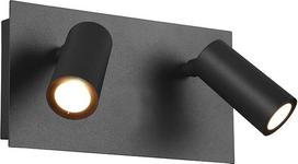 Trio Leuchten Tunga 222960242 LED lauko sieninis metalinis antracito spalvos šviestuvas su 2 x 3,5 W šviesos diodais