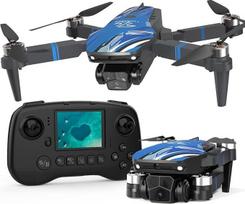 TTROARDS TT19LCD dronas su 4K kamera suaugusiesiems, FPV dronas su 2,8 colių LCD ekranu profesionalams, bešepetėlinis variklis, 270° kliūčių išvengimo aukščio išlaikymas 3D Flip 5G RC mini kvadrokopteris pradedantiesiems