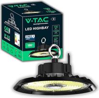 V-TAC Werkstattlampe LED High Bay Light 100W UFO - [CREE LED CHIP - ENERGIESPAREND] - Industrielampe 13500 lm für Lager, Fabrik, Werkstatt - IP65 - Hallenleuchte - Kaltweiß 6500K