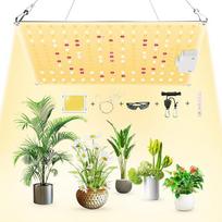 VAYALT Augalų lempa LED, 600 W LED augalų šviesos pilno spektro, su UV ir IR LED auginimo šviesa, auginimo lempa auginimo palapinei