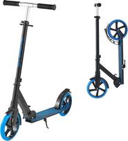 VEVOR Scooter (2 Räder) für Kinder ab 8 Jahren, Cityroller Kinderroller Straßenroller mit höhenverstellbarem Lenker & rutschfestem Deck & faltbarem Rahmen, Tretroller bis zu 100 kg, blau