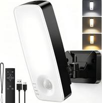 vighep Aussenlampe mit Bewegungsmelder -10000 mAh Akku Außenlampe mit Fernbedienung, 3 Modi/3 CCT/Dimmbar, IP65 Wasserdichte LED Außenleuchte für Garten, Garage, Hof- 1 Stück