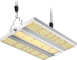 VIPARSPECTRA XS1500 Pro LED auginimo lempa, augalų lempa LED pilno spektro, naujos kartos lęšiai LED auginimo šviesa su "Daisy Chain" 6 lygių pritemdymas 0-100 %, skirta kambariniams augalams, daržovėms, žiedams, auginimo palapinei 90 x 90 cm 60 x 60 cm