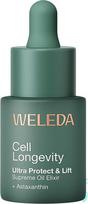 WELEDA Cell Longevity Ultra Protect & Lift Supreme Oil Elixir - veido priežiūros aliejus su astaksantinu ir avokadų aliejumi suteikia jaunatviško švytėjimo ir stangrina (natūrali kosmetika, veganiškas, 20 ml)