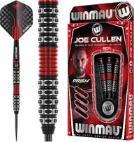 WINMAU Joe Cullen 26 g profesionalios volframo strėlės su plieniniu antgaliu ir koteliais (Waves)