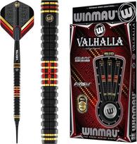 WINMAU Valhalla 20 g profesionalios volframo strėlės su smaigaliu ir koteliais (Waves)