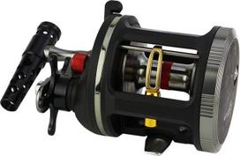 Žvejybos ritė Žvejybos ritė karpių Baitcasting Drum Wheel Max Drag 28 kg Sea Bait Casting Fishing Reel Ship for Fishing for Rivers, Ežerai, vandenynai, rezervuarai (juoda, 5000 Series_Right Hand)