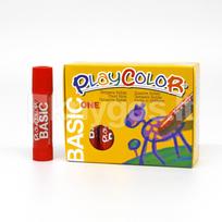Pieštukinis guašas PLAYCOLOR Basic one raudonas