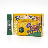 Pieštukinis guašas PLAYCOLOR Basic one tam. žalias