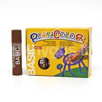 Pieštukinis guašas PLAYCOLOR basic one rudas